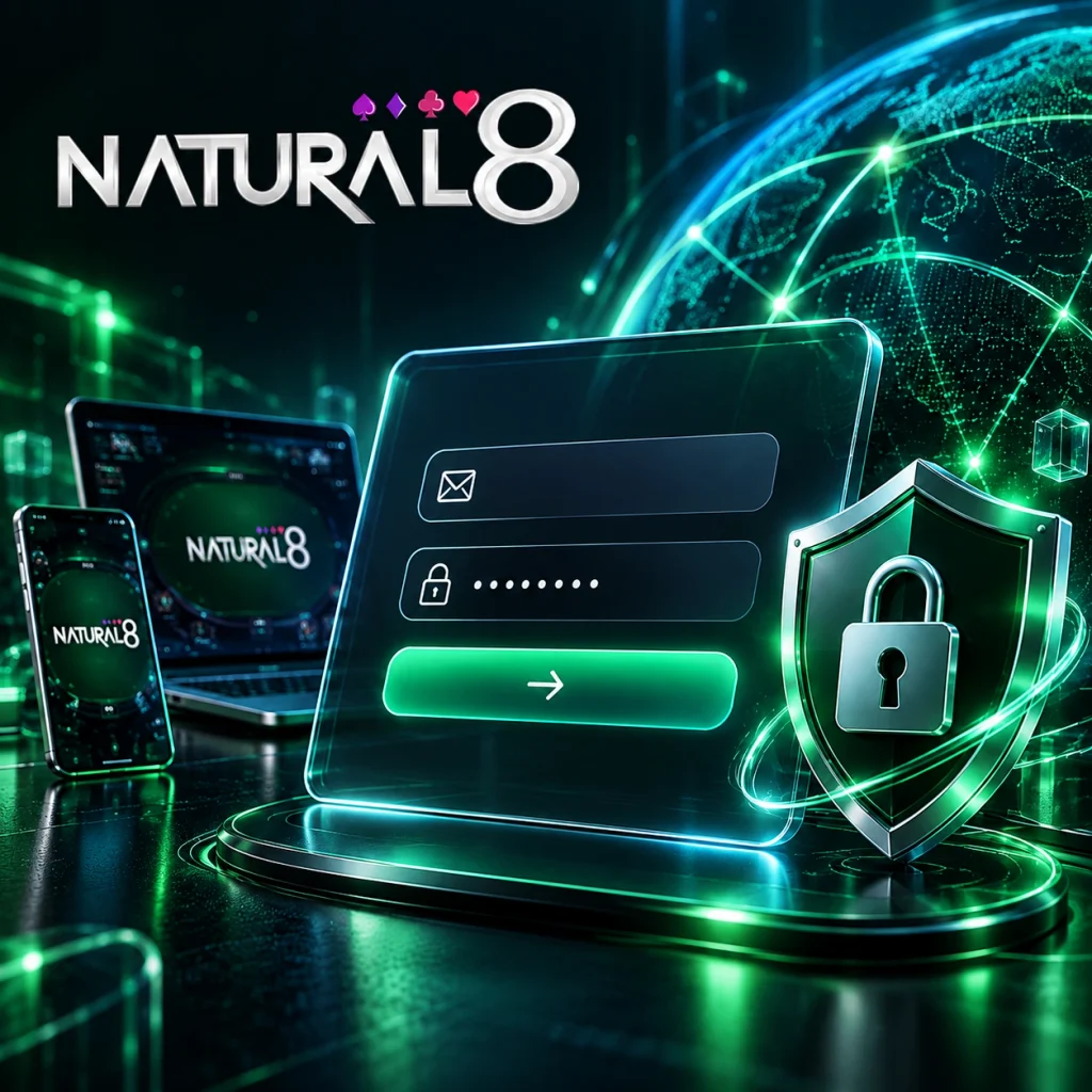 Natural8 เข้าสู่ระบบอย่างปลอดภัยด้วยแบบฟอร์มยืนยันตัวตนและไอคอนป้องกันบัญชี