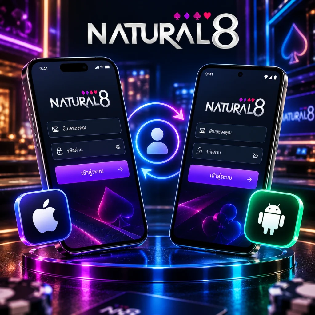 Natural8 รองรับการเข้าสู่ระบบบนมือถือด้วยอุปกรณ์ iOS และ Android พร้อมการซิงค์โปรไฟล์เดียวกัน